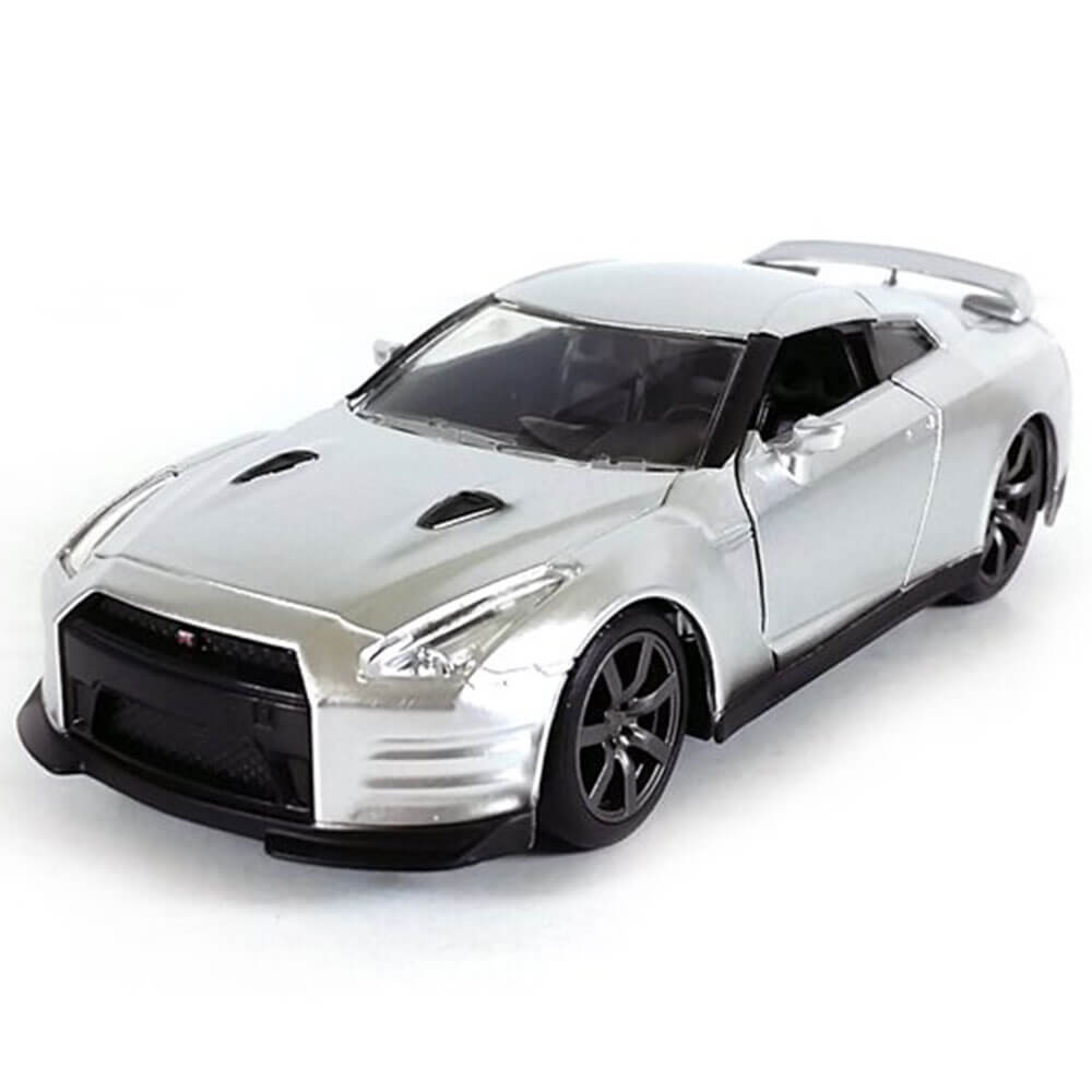 Fast and Furious 2009 Nissan GT-R Silver 1:32 Scale Ride