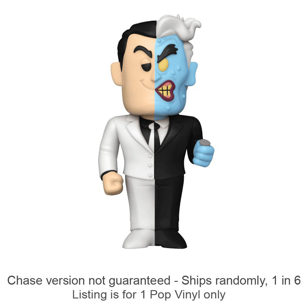Batman Animated Two-Face US Ex Vinyl Soda Chase Ships 1 in 6