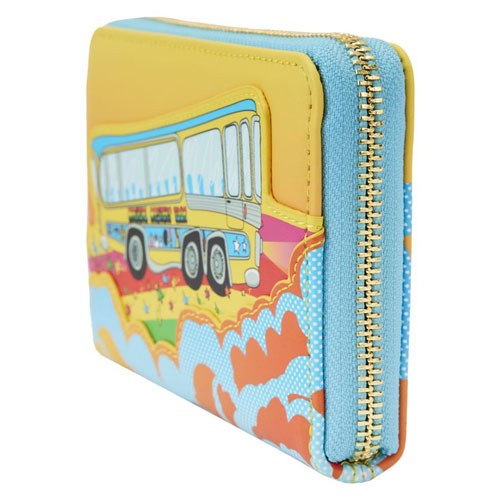 The Beatles Magical Mystery Tour Bus Zip Wallet