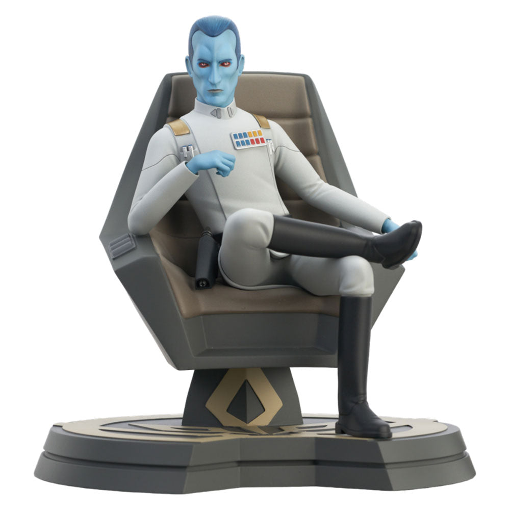 SW Rebels Grand Admiral Thrawn on Throne Premier Statue