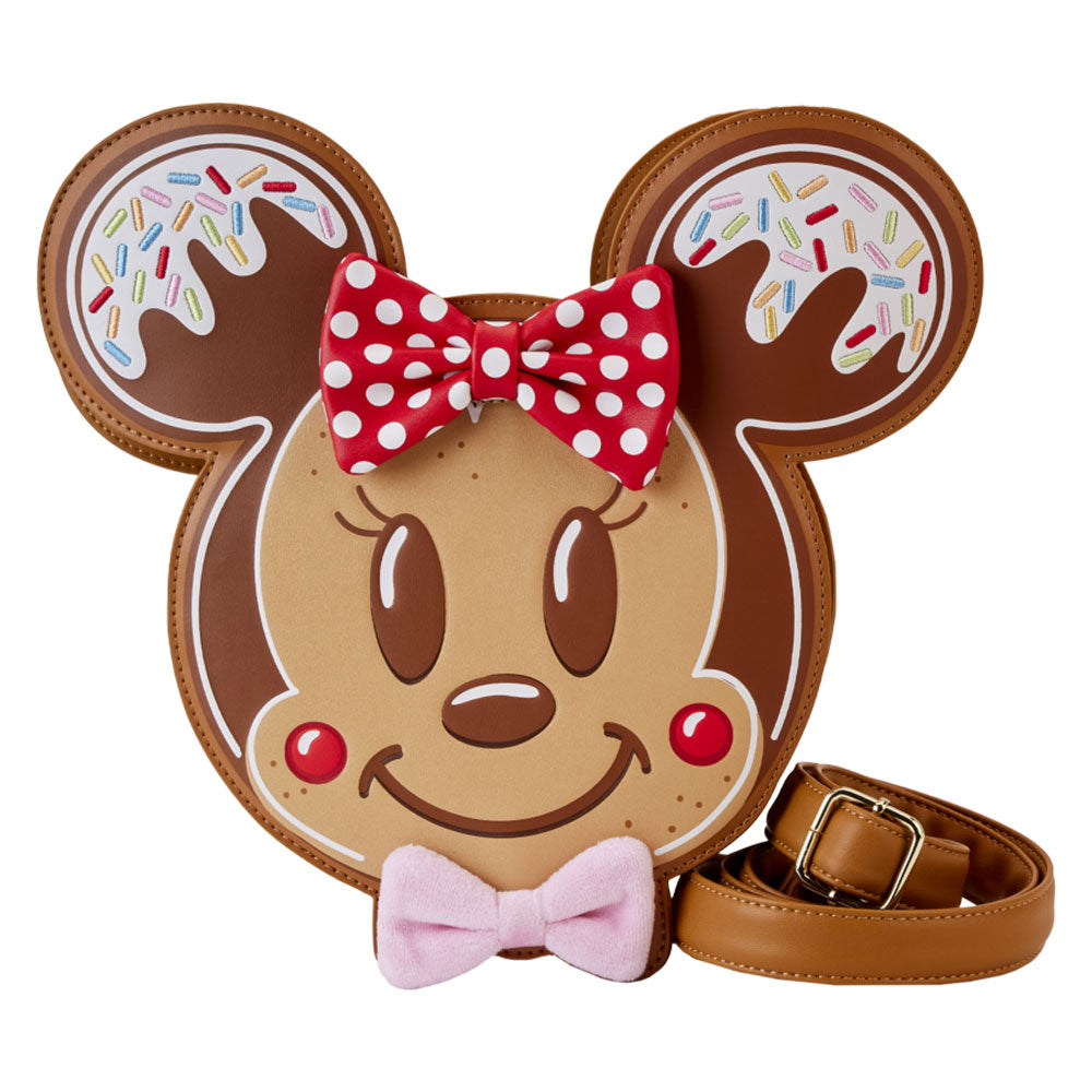 Disney Mickey & Minnie Gingerbread Cookie Crossbody