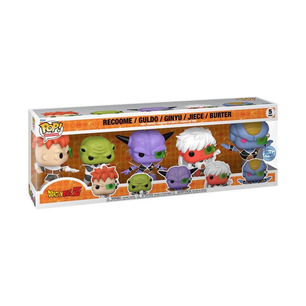 Dragonball Z Ginyu Force US Exclusive Pop! Vinyl 5-Pack