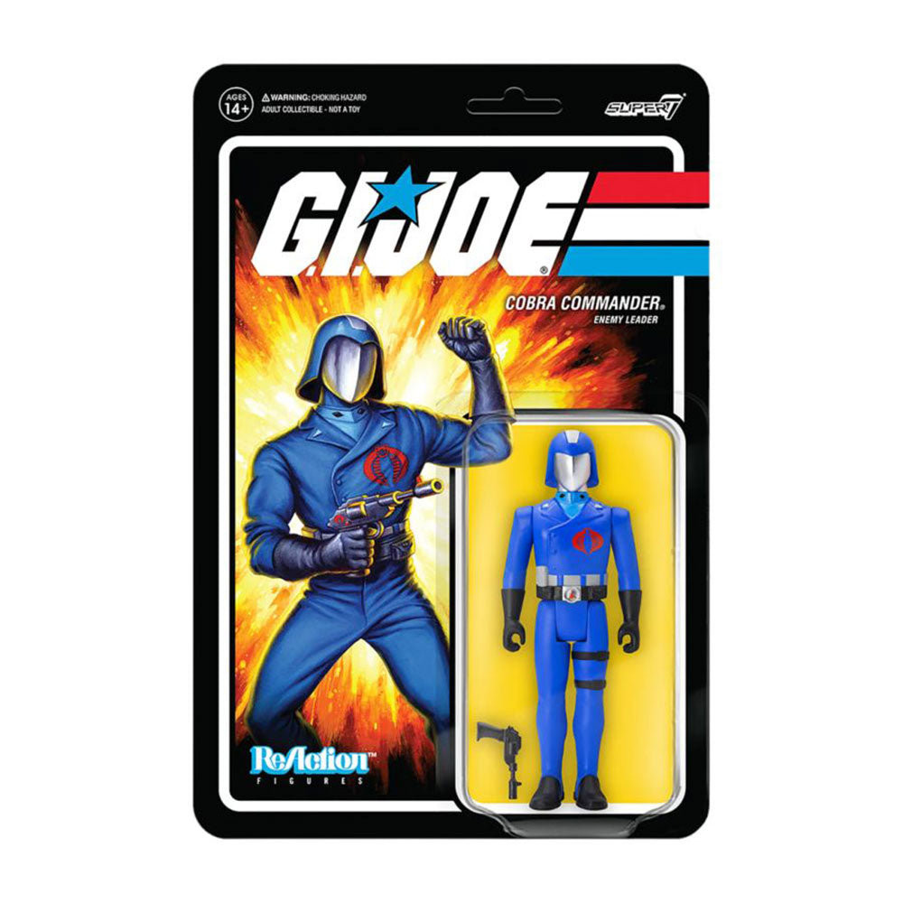 G.I. Joe Cobra Commander ReAction 3.75" Action Figure