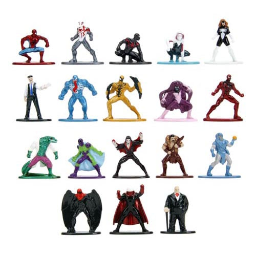 Marvel Comics Spider-Man Nano MetalFig Series 9 18-Pack