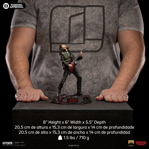 Stranger Things Eddie Munson Deluxe 1:10 Scale Statue