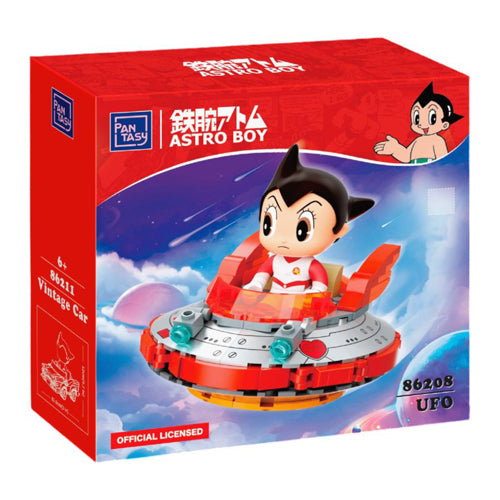 Astro Boy in UFO Construction Set 125 Piece Kit