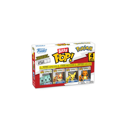 Pokemon Bulbasaur Bitty Pop! 4-Pack