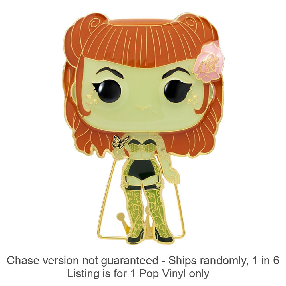 Poison Ivy 4" Pop! Enamel Pin Chase Ships 1 in 6