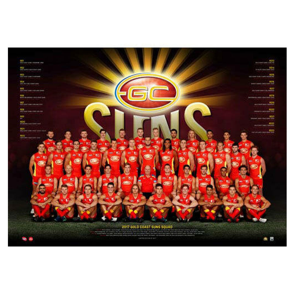 AFL 2017 Team Poster