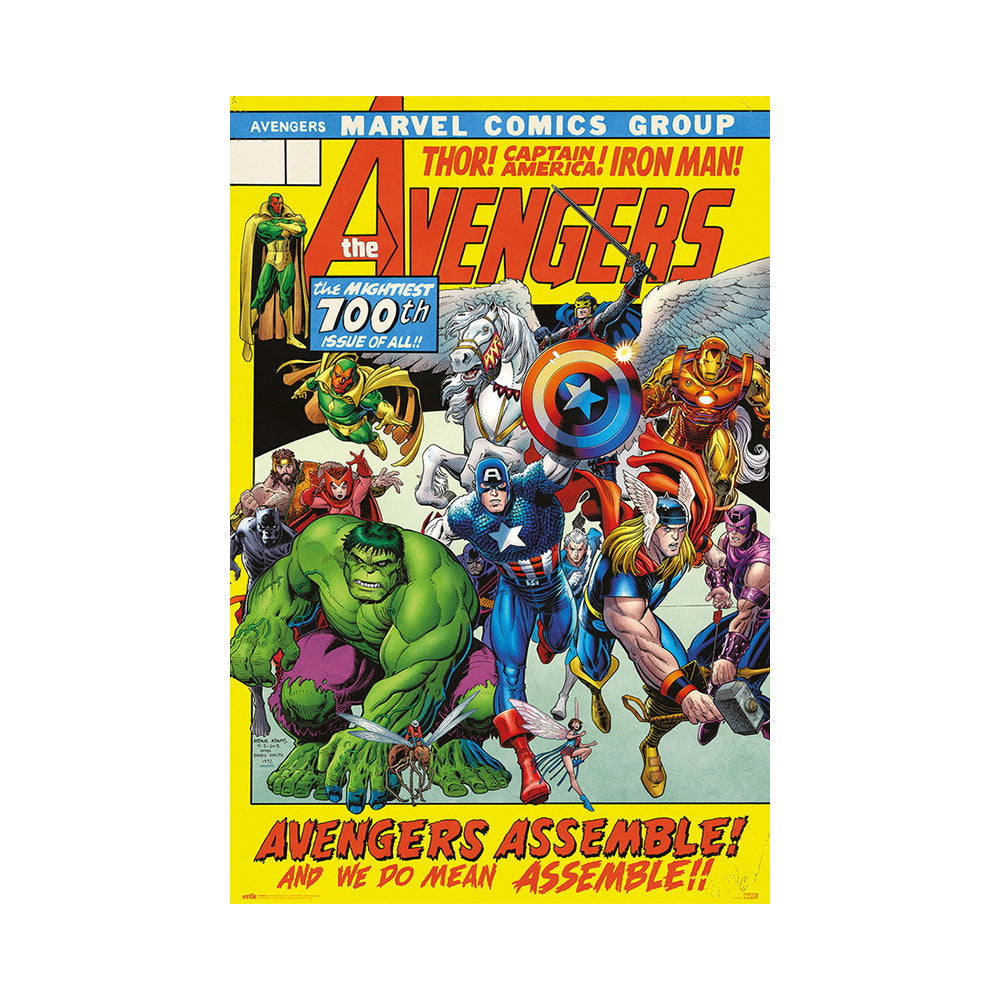 Marvel Avengers 100th Issue Poster (61x91.5cm)