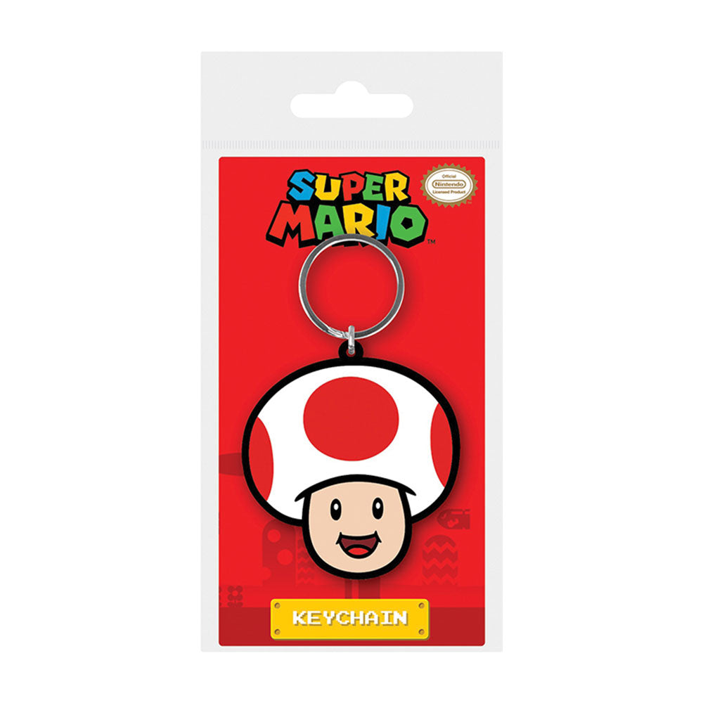 Super Mario Rubber Keyring