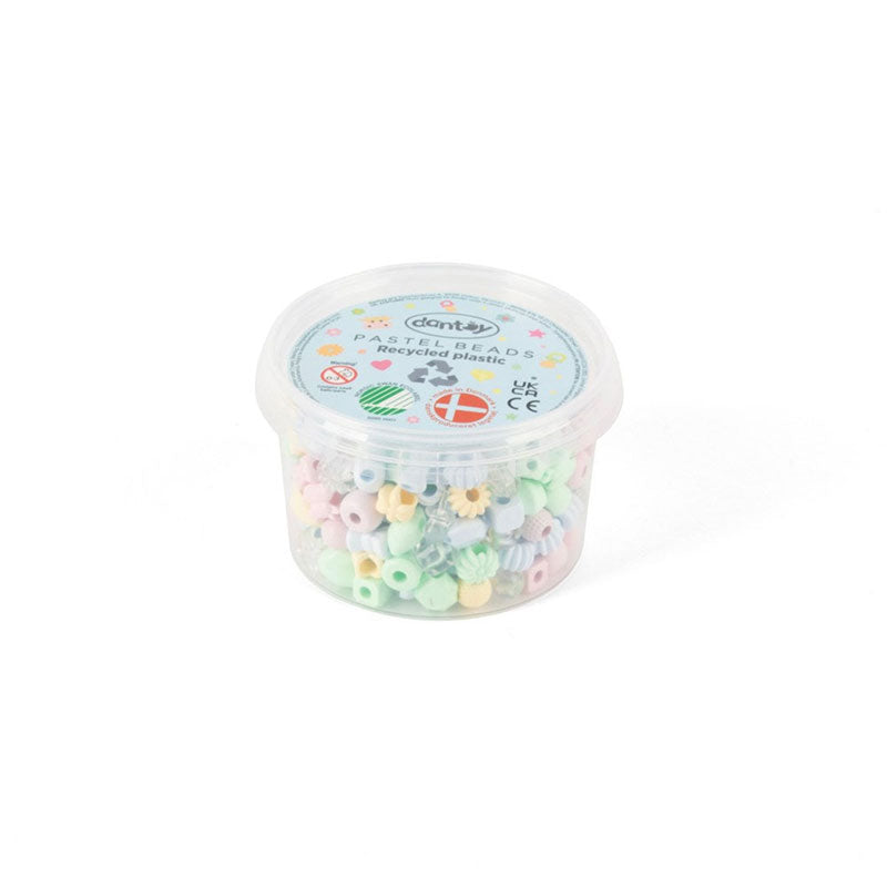 Dantoy Pastel Recycled Beads