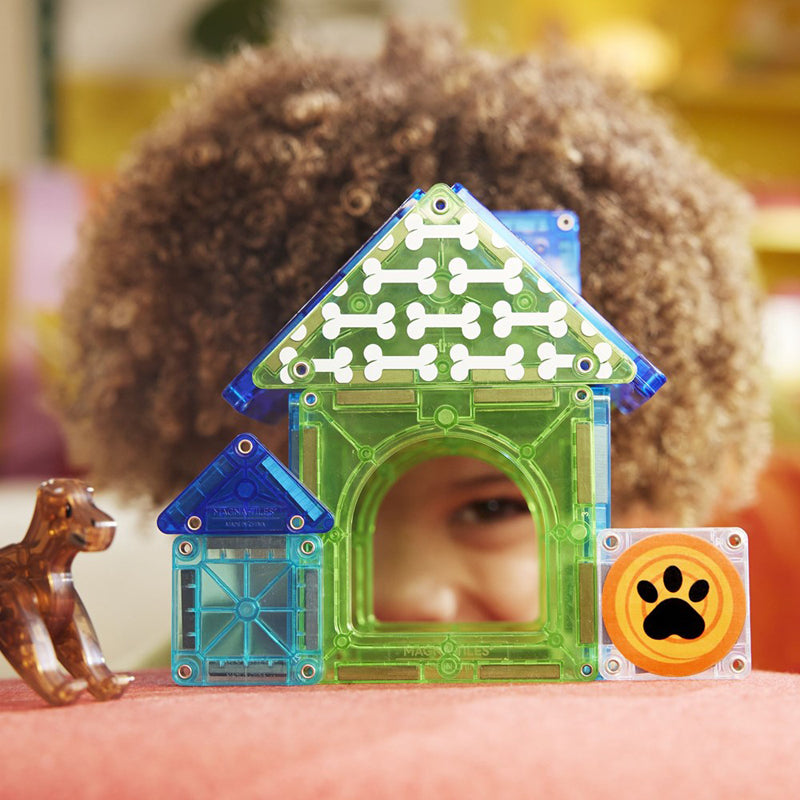 MAGNA-TILES Dog House 13-Piece Set