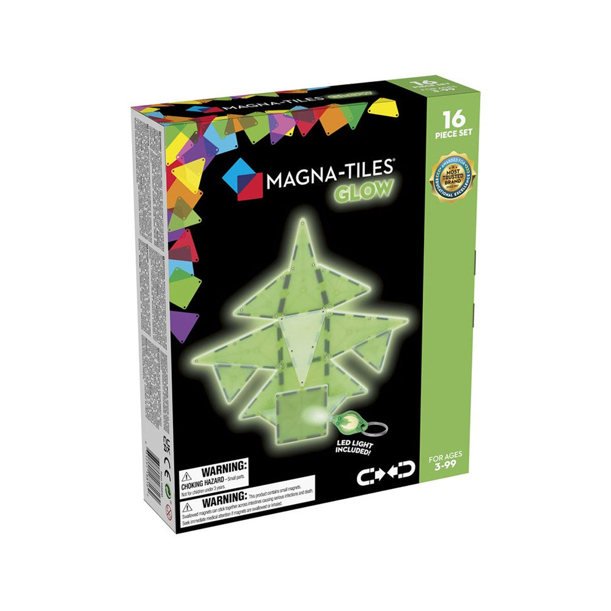 MAGNA-TILES Glow 16-Piece Set