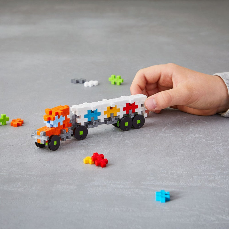 Plus-Plus Truck Building Blocks Tube 100pcs