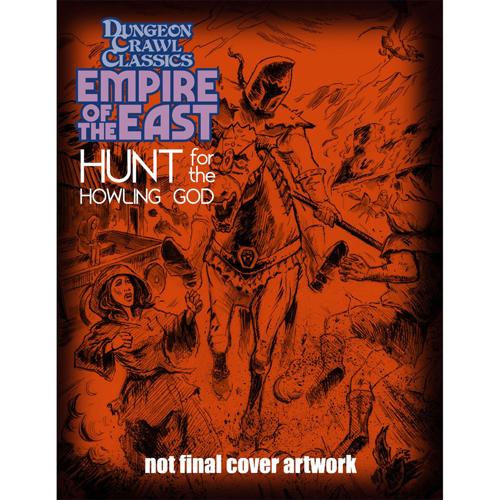 Dungeon Crawl Classics Hunt For the Howling God RPG Book