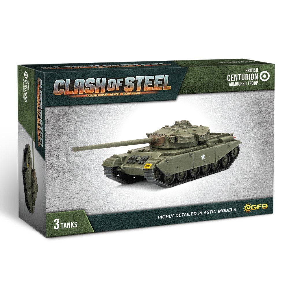 Clash of Steel Centurion Armoured Troop Miniature