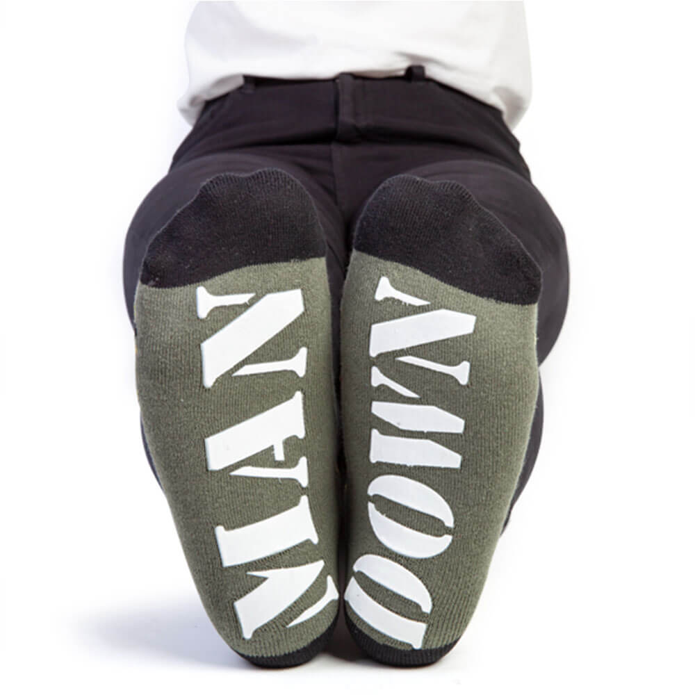 Füße sprechen Socken