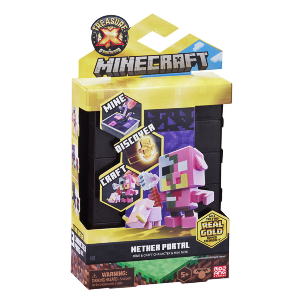 Treasure X Minecraft S1 Nether Portal Craft