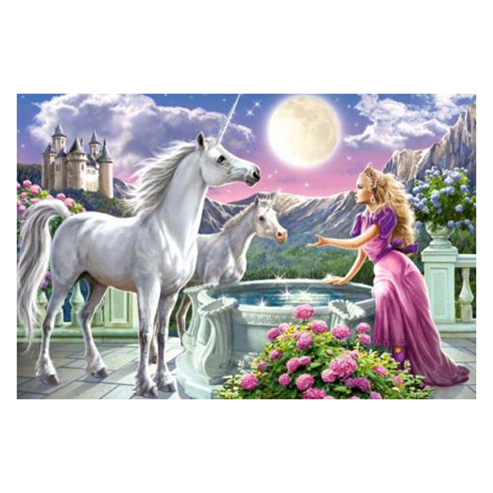 Castorland Princess & Her Unicorns Puzzle 120pcs
