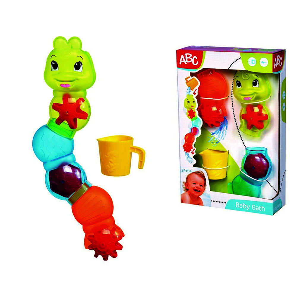 ABC Bath Toy Caterpillar (28x19x7cm)