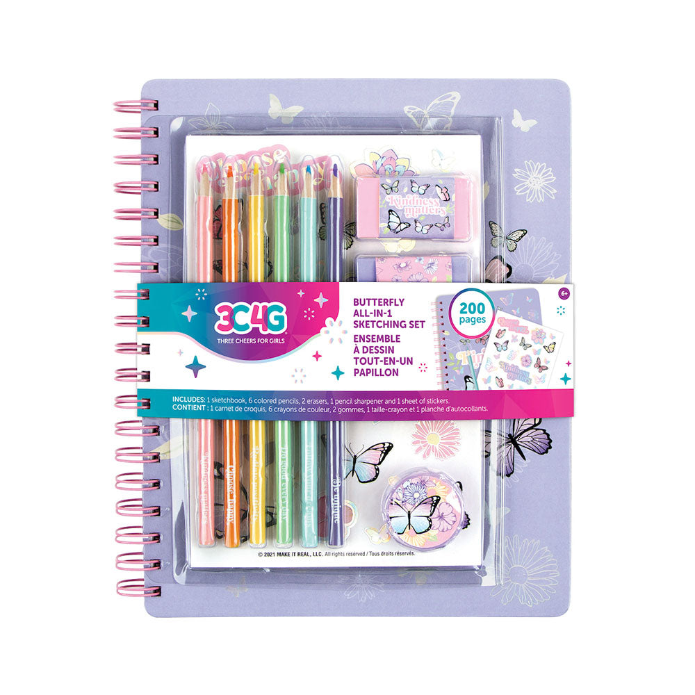 3C4G Butterfly All-in-1 Sketching Set