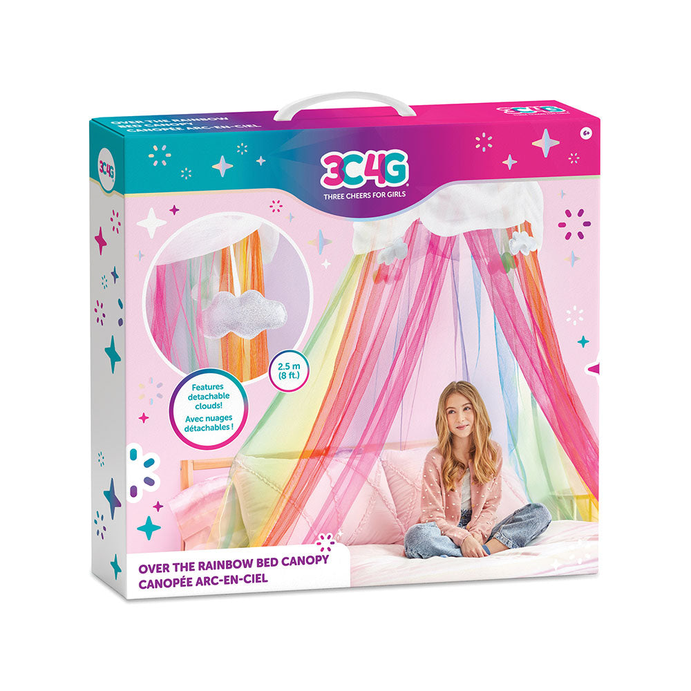 3C4G Over The Rainbow Bed Canopy