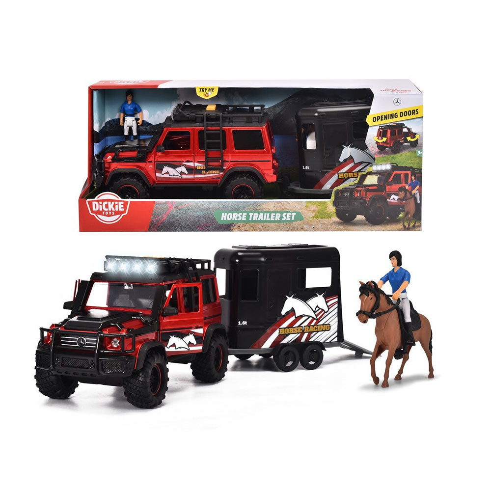 Dickie Toys Horse Trailer Set with Light and Sound 42cm