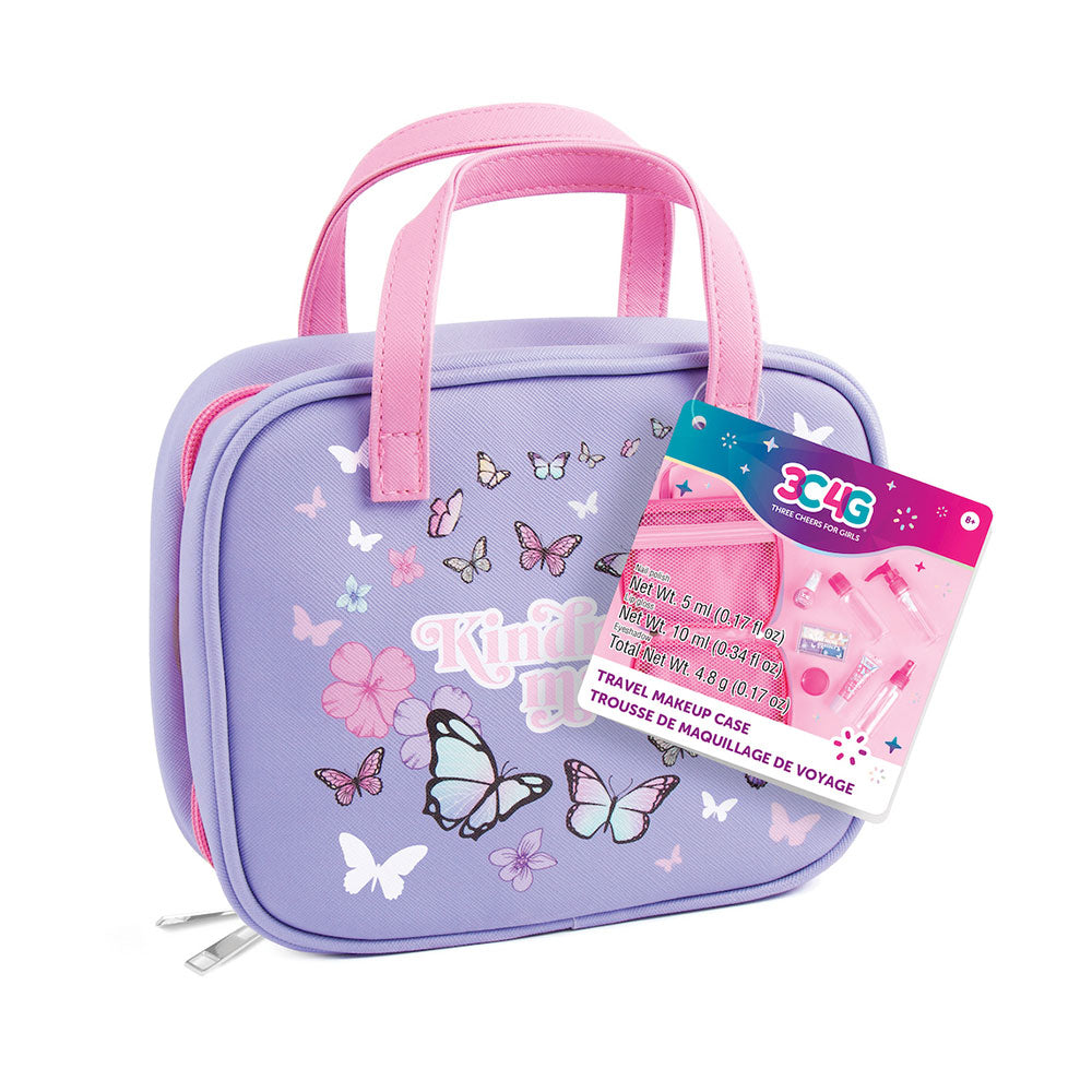 3C4G Butterfly Away Travel and Cosmetic Set
