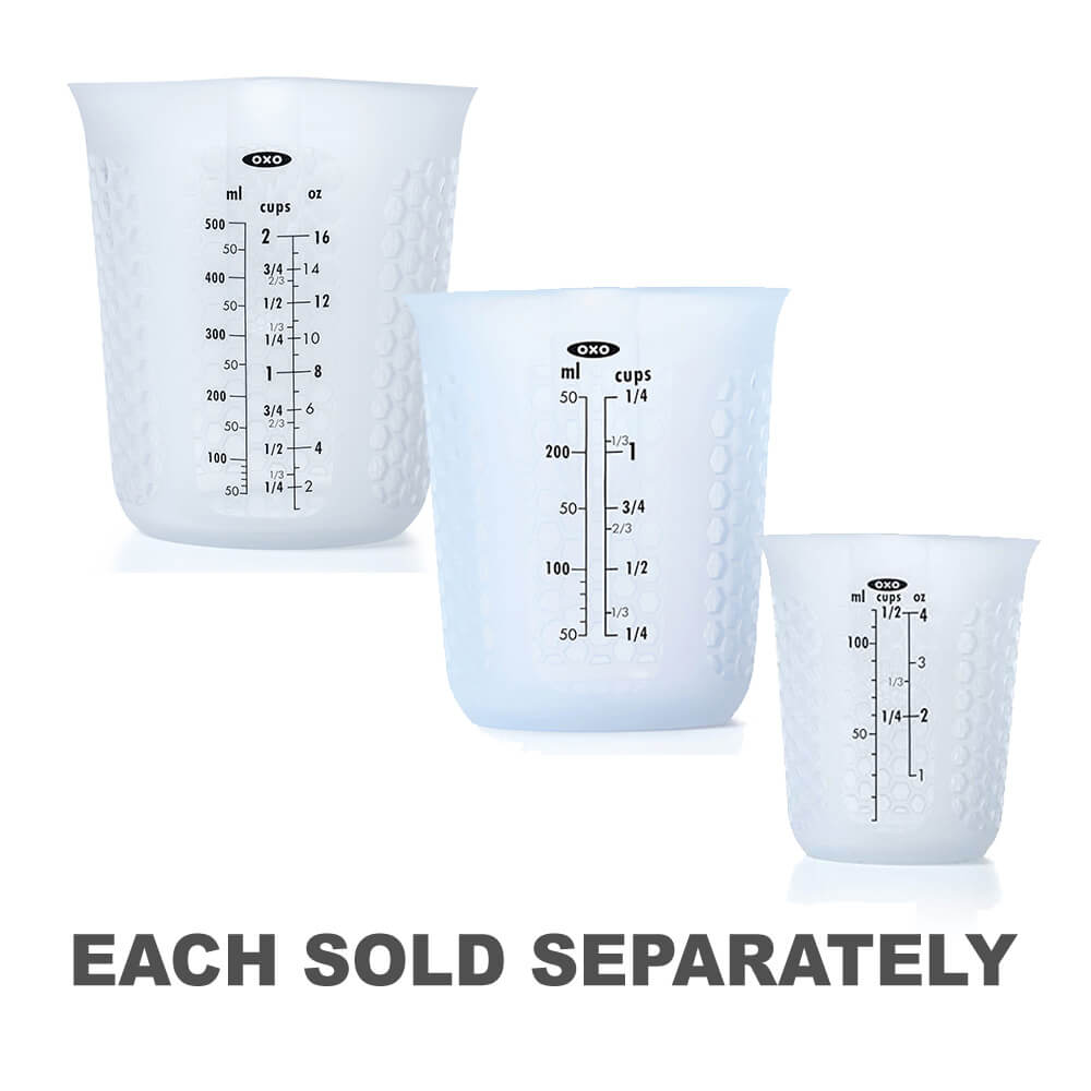 OXO Measuring Cups - Good Grips Squeeze & Pour Silicone Measuring