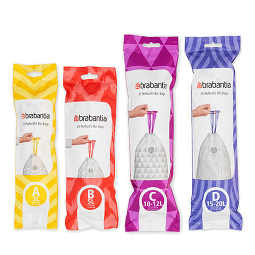 Smartfix Bin Liner (1 Dispenser Pack with 20 Bags)