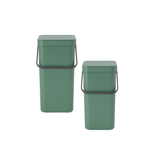 Brabantia Waste Bin Sort & Go (Fir Green)