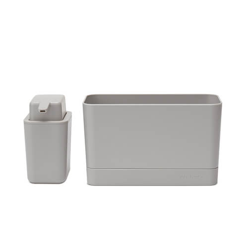 Brabantia Sink and Soap Dispenser Set