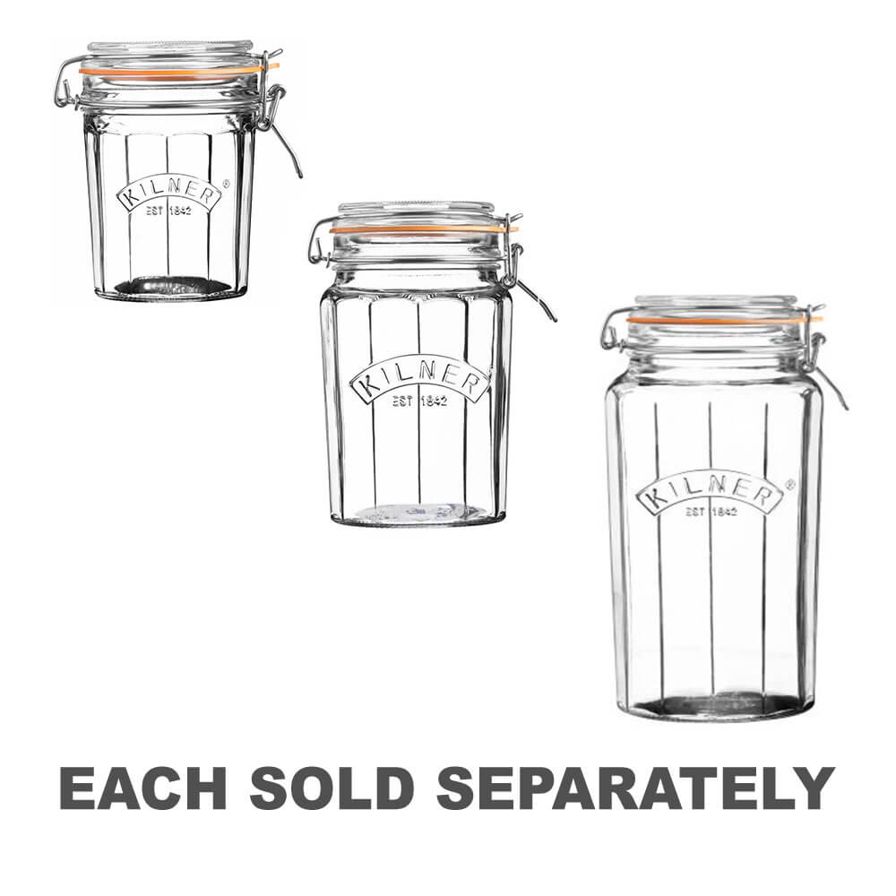 Kilner Clip To Facetted Jar