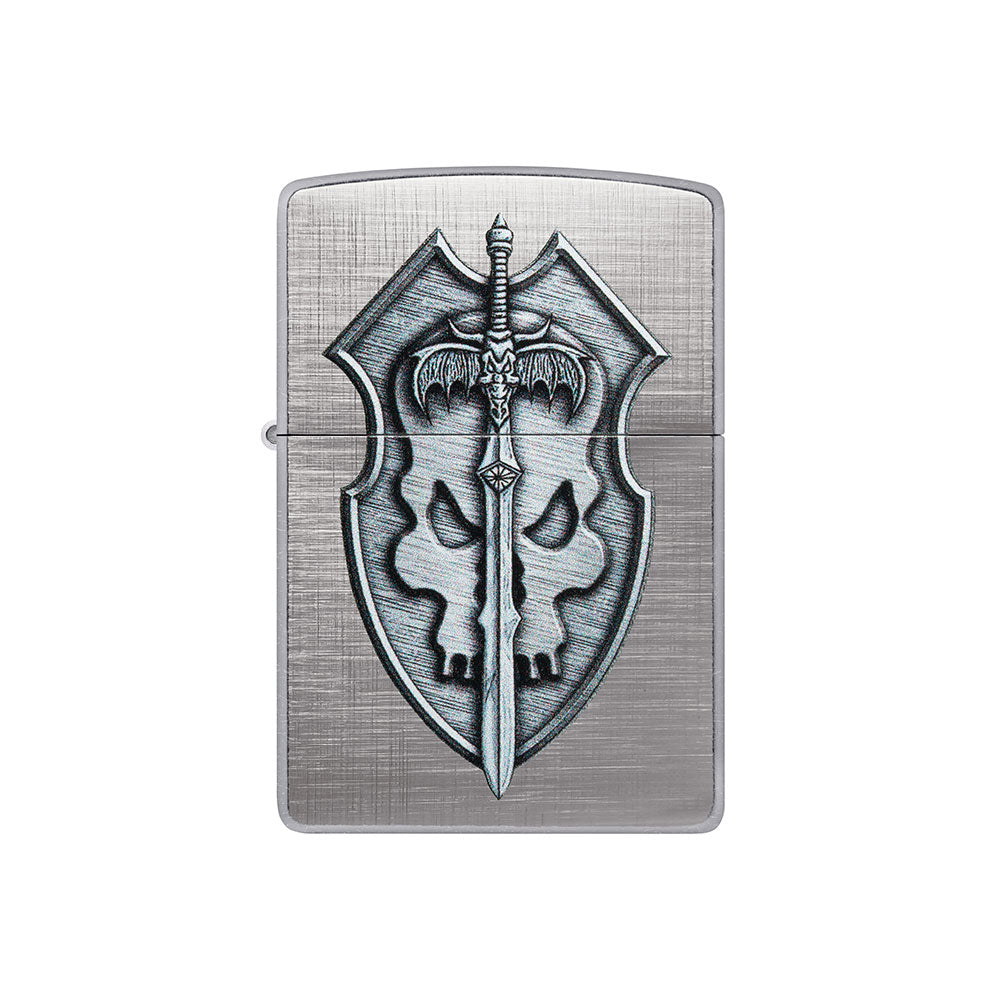 Zippo Medieval Sword and Shield Windproof Lighter