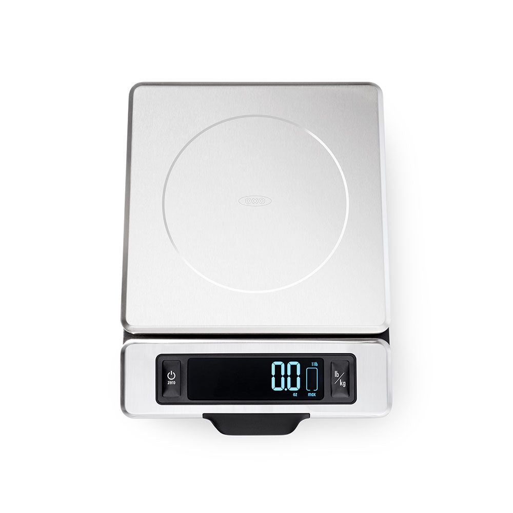 OXO Good Grips Food Scale with Pull-Out Display (White)