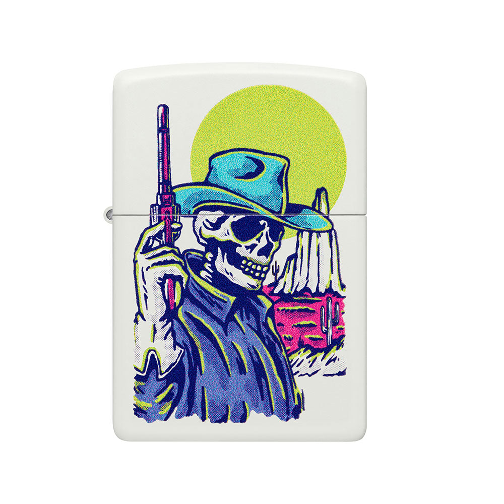 Zippo Cowboy Skull Design Sturmfeuerzeug