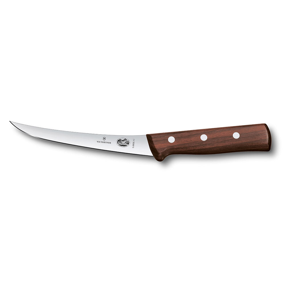Victorinox Rosewood Narrow Curved Boning Knife 12cm