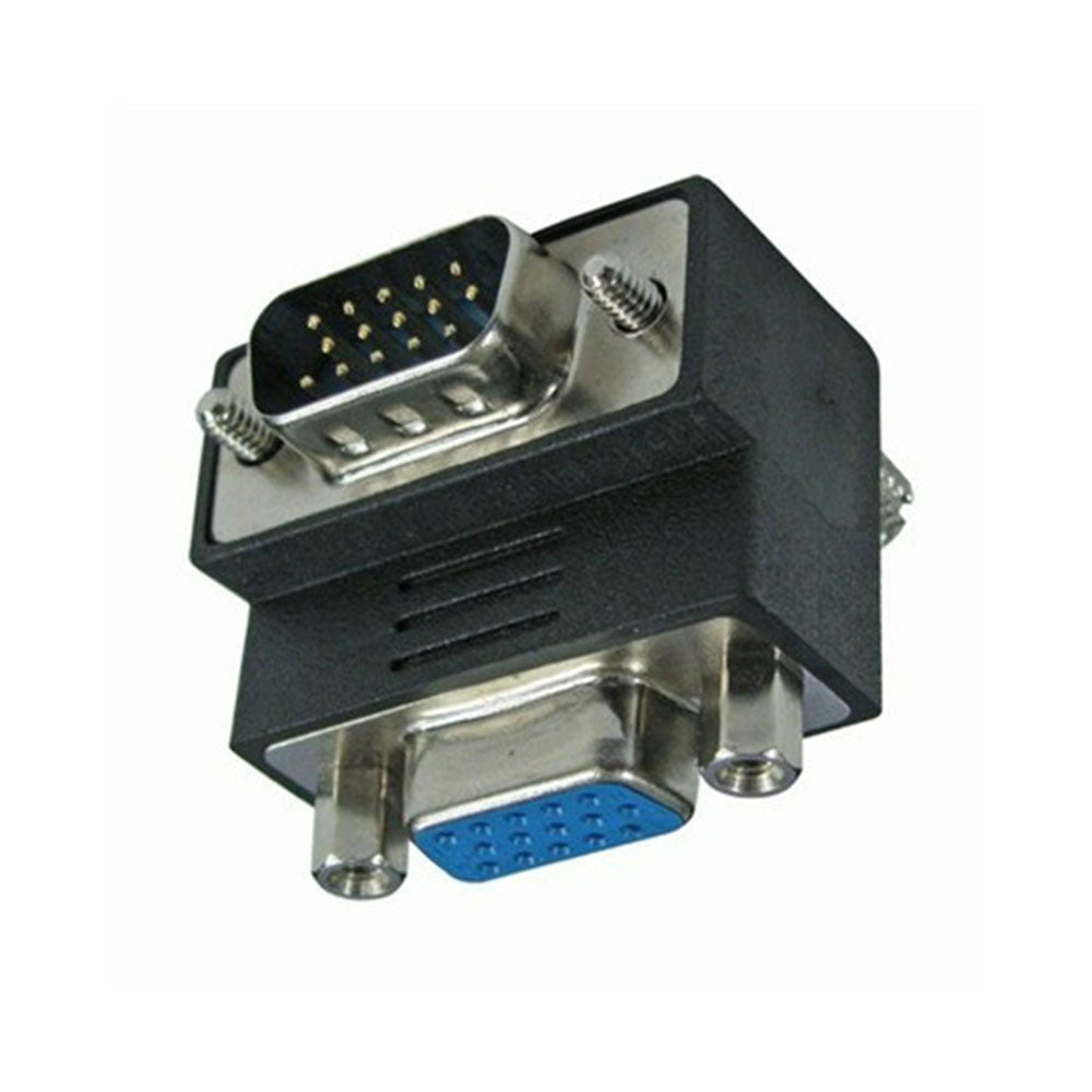 VGA-Stecker auf Buchse, 90-Grad-Adapter