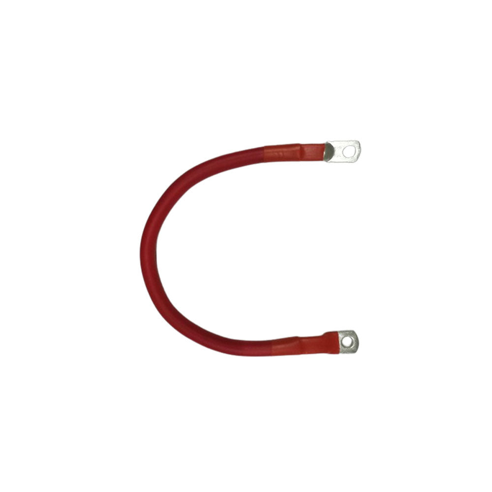 0-Gauge Tinned Battery Power Lead (Red)
