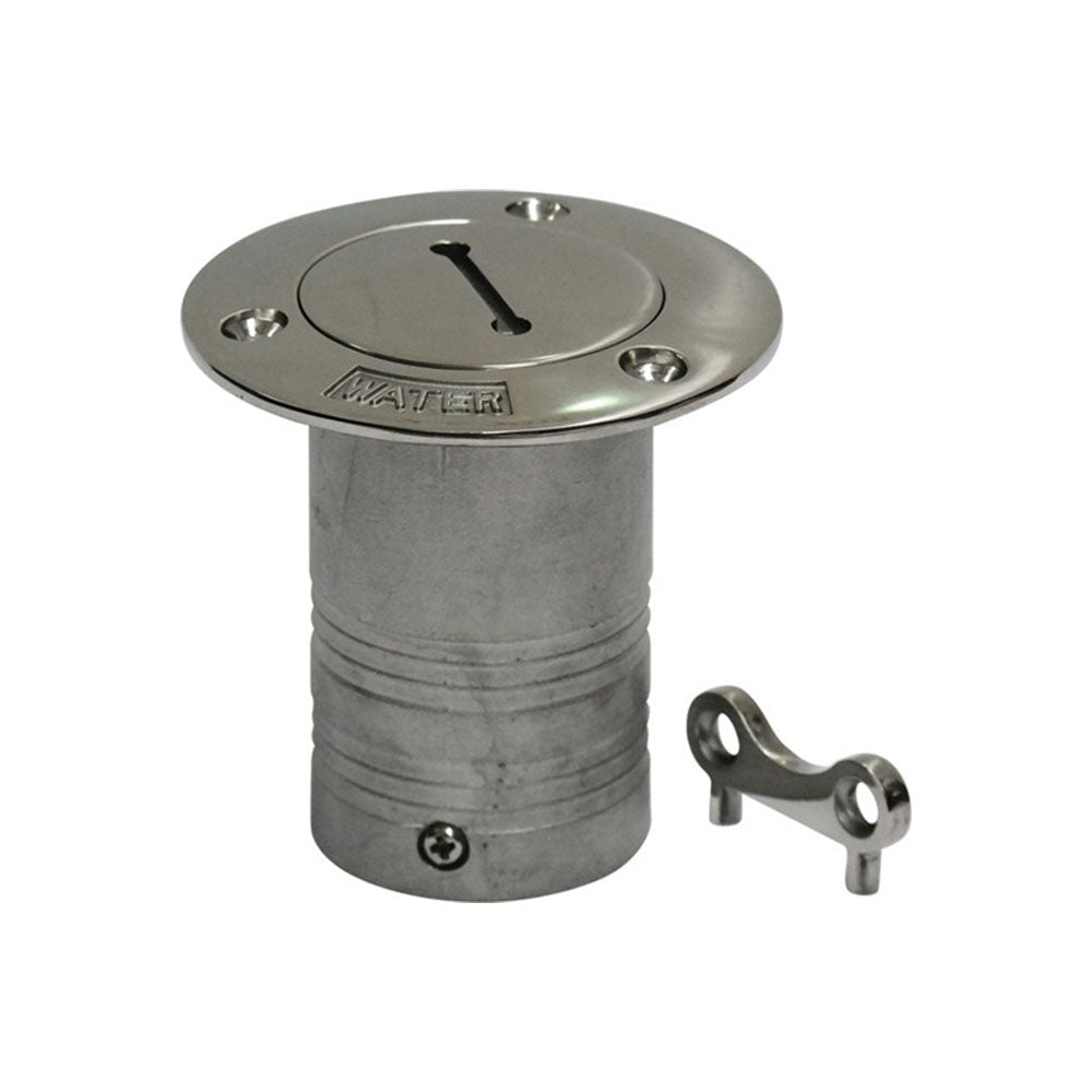 Deckbeschlag aus Edelstahl, 32 mm