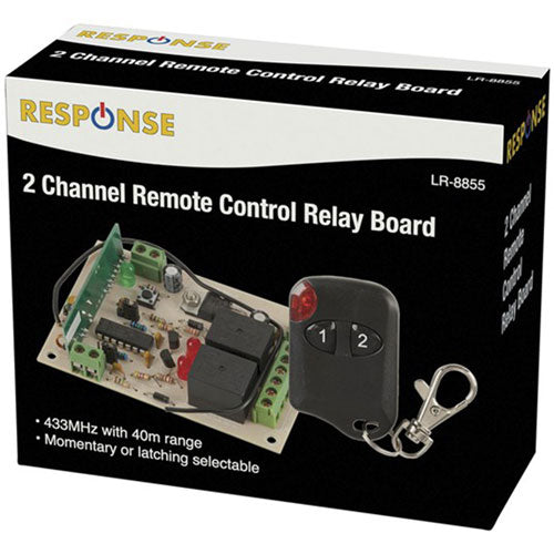 2-Way Remote Control Relay Controller Board 12V
