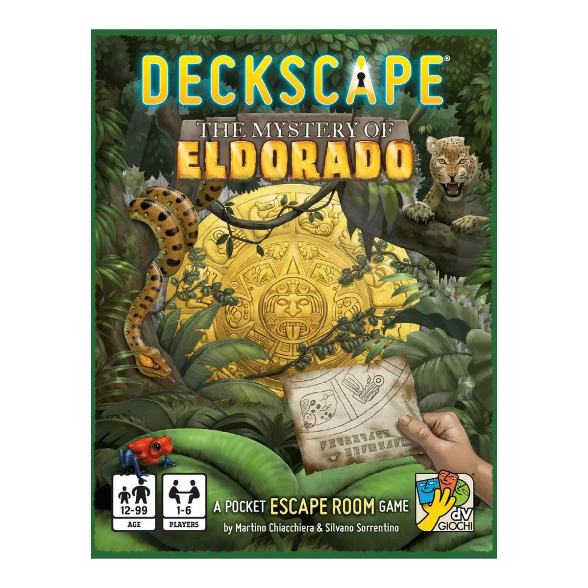 Deckscape Mystery of Eldorado Board Game