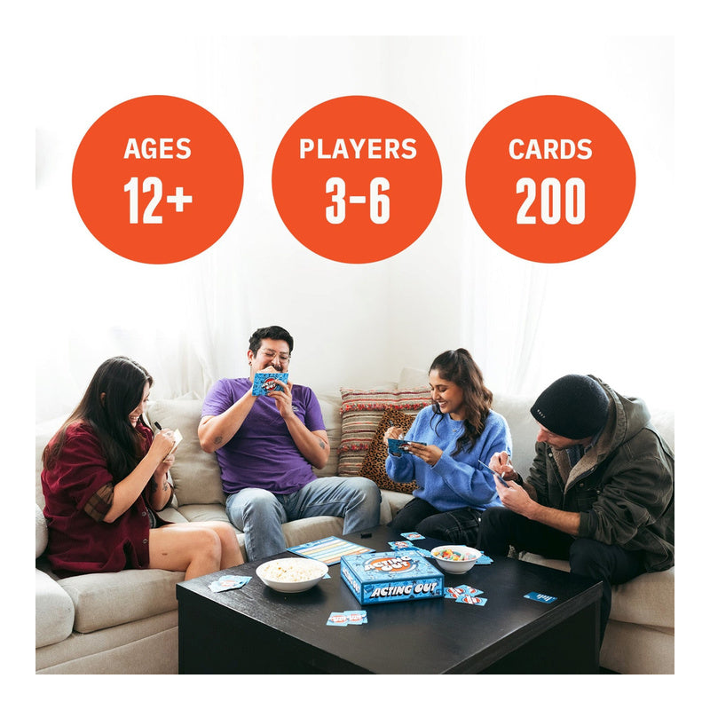 Acting Out Party Card Game