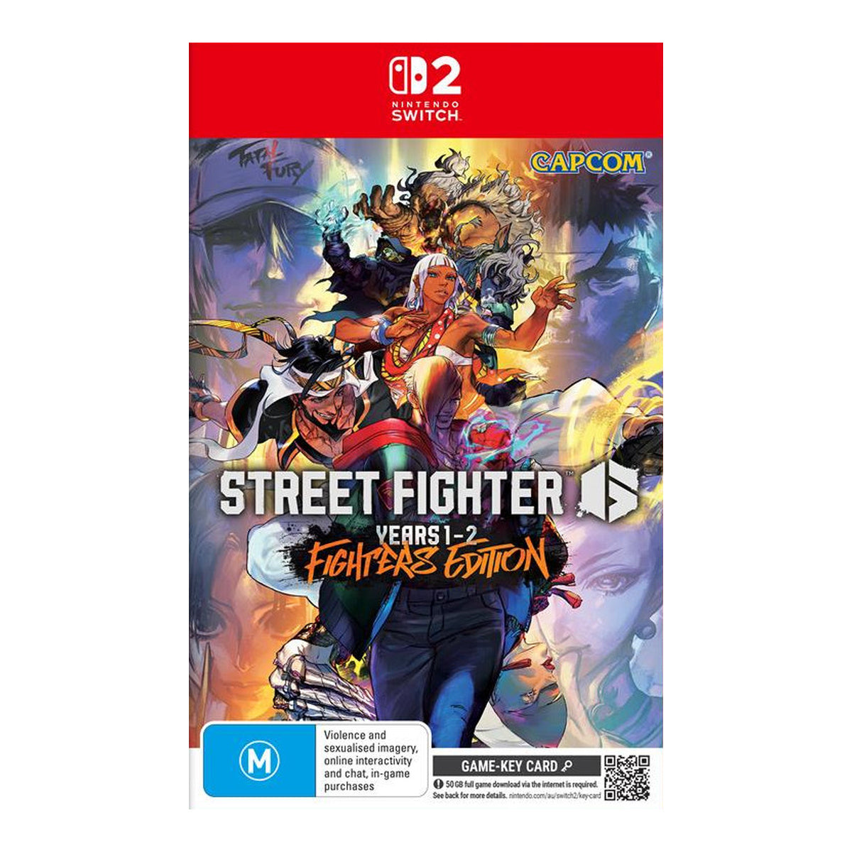 SW2 Street Fighter 6: Year 1-2 Fighters Edition Video Game
