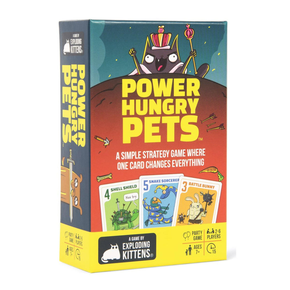 Power Hungry Pets Small Box Party Game