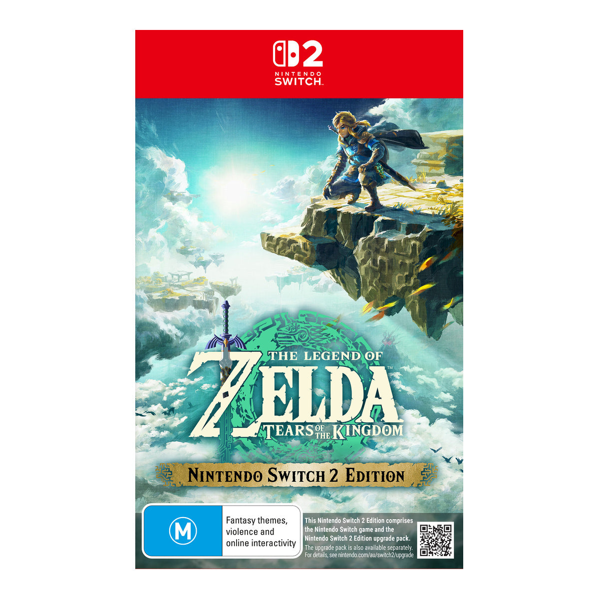 SW2 Legend Zelda: Tears Kingdom Nintendo Switch 2 Video Game