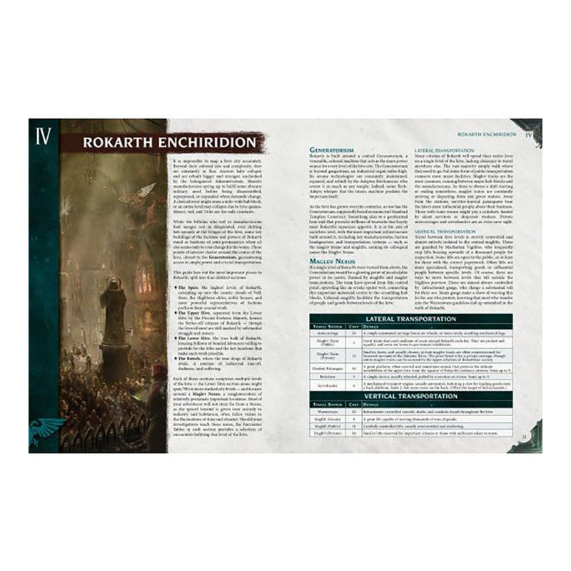 Warhammer 40k RPG Imperium Maledictum Starter Set
