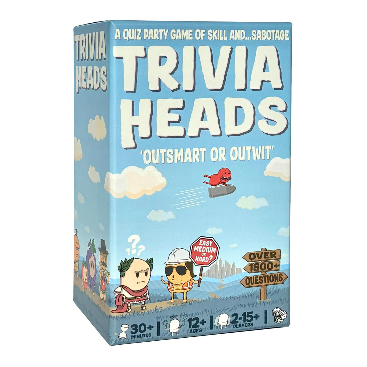 Trivia Heads Party Card Game