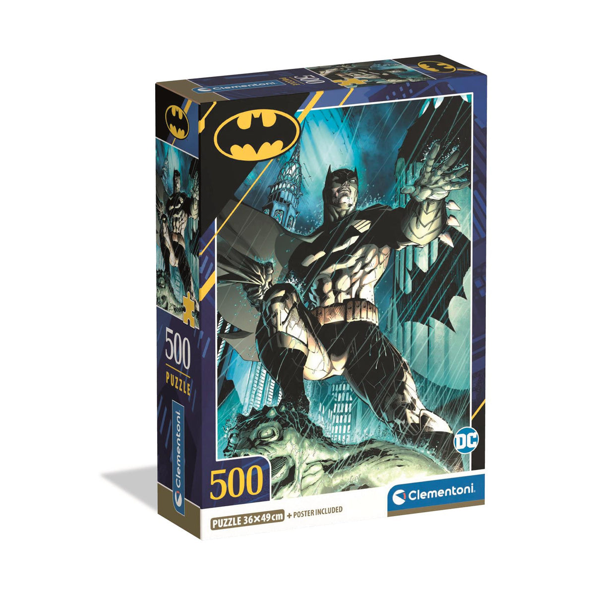 Clementoni Puzzle Batman Poster Included 500pcs